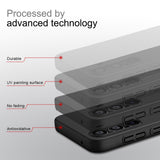 Husa Nillkin compatibila cu Galaxy A35 5G, Anti-amprenta, PC, TPU, Negru