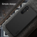 Husa Nillkin compatibila cu Galaxy A35 5G, Anti-amprenta, PC, TPU, Negru