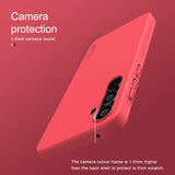 Husa Nillkin compatibila cu Galaxy A35 5G, Anti-amprenta, PC, TPU, Negru