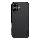 Husa Nillkin compatibila cu iPhone 17, Anti-amprenta, PC, TPU, Negru