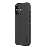 Husa Nillkin compatibila cu iPhone 17, Anti-amprenta, PC, TPU, Negru