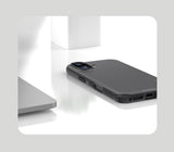 Husa Nillkin compatibila cu iPhone 17, Anti-amprenta, PC, TPU, Negru