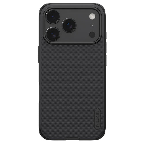 Husa spate Nillkin Super Frosted Shield Pro pentru Apple iPhone 18 Pro / 17 Pro, Neagra