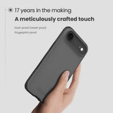 Husa Nillkin compatibila cu iPhone 17 Air, Anti-amprenta, PC, TPU, Negru