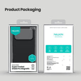 Husa Nillkin compatibila cu iPhone 17 Pro, MagSafe/Magnetic, PC, TPU, Negru