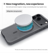 Husa Nillkin compatibila cu iPhone 17 Pro, MagSafe/Magnetic, PC, TPU, Negru