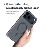 Husa Nillkin compatibila cu iPhone 17 Pro, MagSafe/Magnetic, PC, TPU, Negru