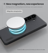 Husa telefon Nillkin Super Frosted Shield Pro MagSafe pentru Samsung Galaxy S26 Plus, Neagra