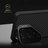 Husa telefon Nillkin CarboProp Aramid pentru Samsung Galaxy S26 Ultra, cu MagSafe, Neagră