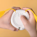 Lampa de noapte Nimbo din silicon – Ratusca cu picioare lungi, 3 alb-uri, timer, USB-C