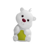 Lampa de noapte din silicon Nimbo Bear, 3 intensitati alb cald, USB /alb