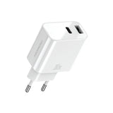 Nordic 220V 30W, USB-A + USB-C /white/ - NRDi-3000