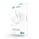 Cablu de date Nordic USB-C, 2.0 m