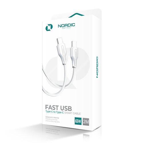 Cablu de date Nordic USB-C, 2.0 m