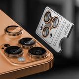 Folie protectie obiectiv camera pentru Apple iPhone 17 Pro / 17 Pro Max, Portocalie
