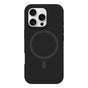 Husa Nordic compatibila cu iPhone 14 Pro, MagSafe/Magnetic, silicon lichid, Negru