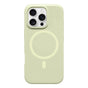 Husa Nordic compatibila cu iPhone 17 Pro Max, MagSafe/Magnetic, silicon lichid, Galben