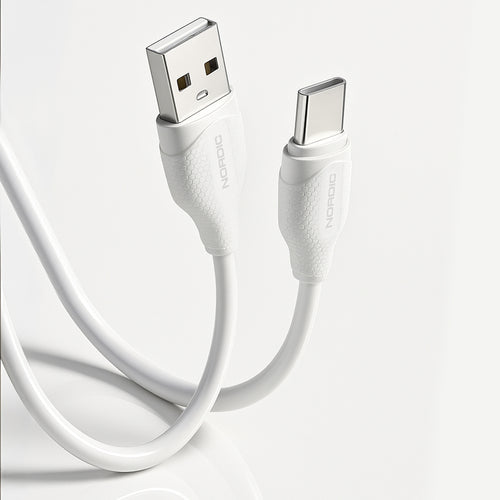 Cablu de date Nordic USB-C la USB-A, 1.0 m