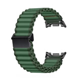 Curea textil compatibila cu Galaxy Watch Ultra 47mm, Gri