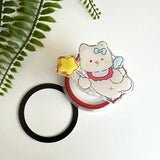 Suport magnetic rotativ Jolly MagSafe, model pisicuta