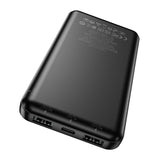 Baterie externa Hoco J100 10000 mAh, 15W, Neagra