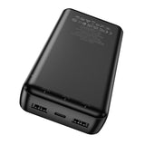 Baterie externa Hoco J100A pentru 20000 mAh, 15W, Neagra