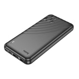 Baterie externa HOCO J123 Element 10000 mAh, 15W, Neagra