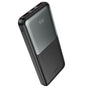 Baterie externa HOCO Sirui J136 10000 mAh 22.5W PD QC, Neagra