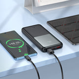 Baterie externa HOCO Sirui J136 10000 mAh 22.5W PD QC, Neagra