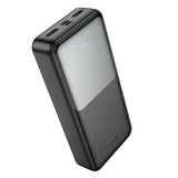 Baterie externa HOCO J136A Sirui pentru telefon, 20000 mAh, 22.5W, PD, QC, Neagra