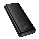 Baterie externa Hoco J158 Pro 10000 mAh 22.5W, Neagra