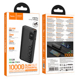 Baterie externa Hoco J158 Pro 10000 mAh 22.5W, Neagra