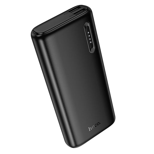 Baterie externa HOCO J158A Runner pentru telefoane, 10000 mAh, 15W, Neagra