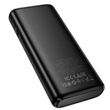 Baterie externa HOCO J158A Runner pentru telefoane, 10000 mAh, 15W, Neagra