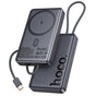 Baterie externa HOCO Q44 Origen 10000 mAh, Wireless Magnetic, 20W, Gri