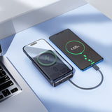 Baterie externa HOCO Q44 Origen 10000 mAh, Wireless Magnetic, 20W, Gri