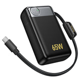 Baterie externa Hoco Q53 12000 mAh 65W, Neagra