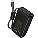Baterie externa Hoco Q53 12000 mAh 65W, Neagra