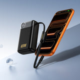 Baterie externa Hoco Q53 12000 mAh 65W, Neagra
