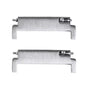 Adaptor Curea 18mm la 20mm pentru Ceas - Argintiu