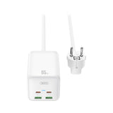 Prelungitor priza XO 20W, 65W, 2xAC Sockets + 2xA + 2C,GaN Nitride,1.5m, WL24 /white/
