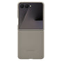 Husa tip carte compatibila cu Galaxy Z Flip 7, piele vegana