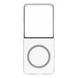 Husa tip carte OEM compatibila cu Galaxy Z Flip 7, MagSafe/Magnetic, policarbonat, Transparent