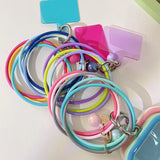 Accessory, Wristband, Keychain Silicone Flexi 3-bands, Blue