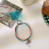 Accessory, Wristband, Keychain Silicone Flexi 3-bands, Blue
