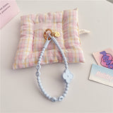 Accessory, Wristband, Keychain Silicone Flower, Blue