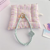 Accessory, Wristband, Keychain Silicone Flower, Blue