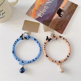 Accessory, Wristband, Keychain Silicone Silky Ring, Brown Butterfly