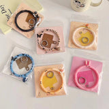 Accessory, Wristband, Keychain Silicone Silky Ring, Yellow Duck