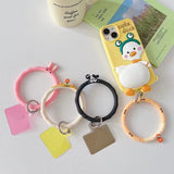 Accessory, Wristband, Keychain Silicone Silky Ring, Yellow Duck